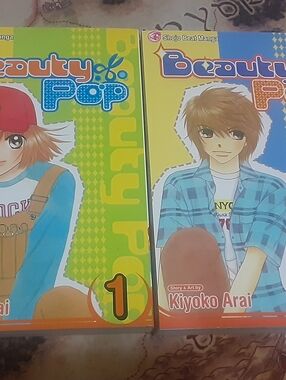 Beauty Pop manga vol 1,2  series by Kiyoko Arai =)/=0vol 1 3rd printing vol 2